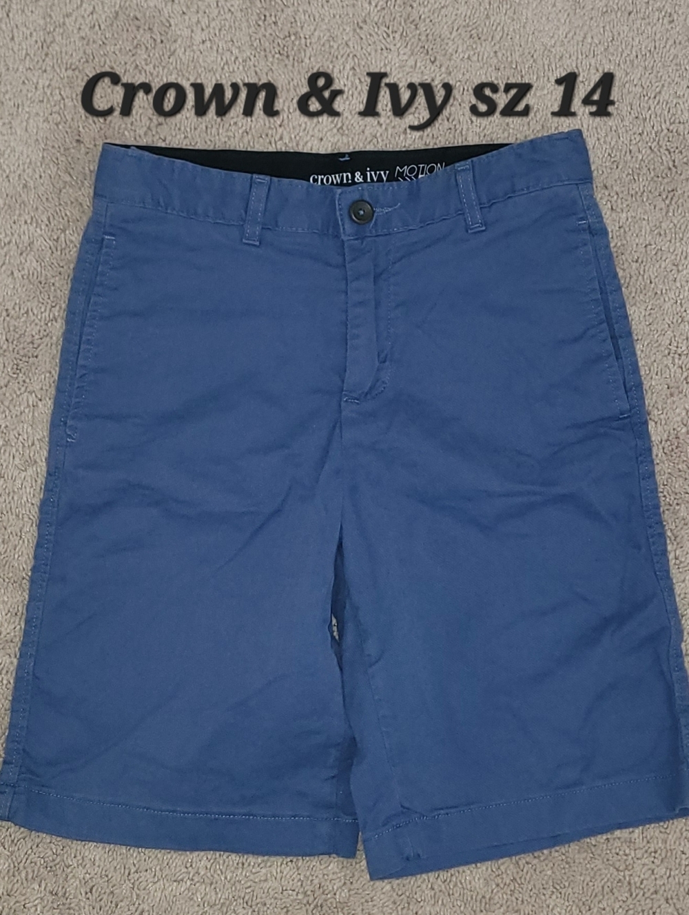 BOYS SHORTS LOT 10PC, most sz 14, Old Navy, Cat & Jack, Crown & Ivy, Quicksilver - Picture 10 of 11